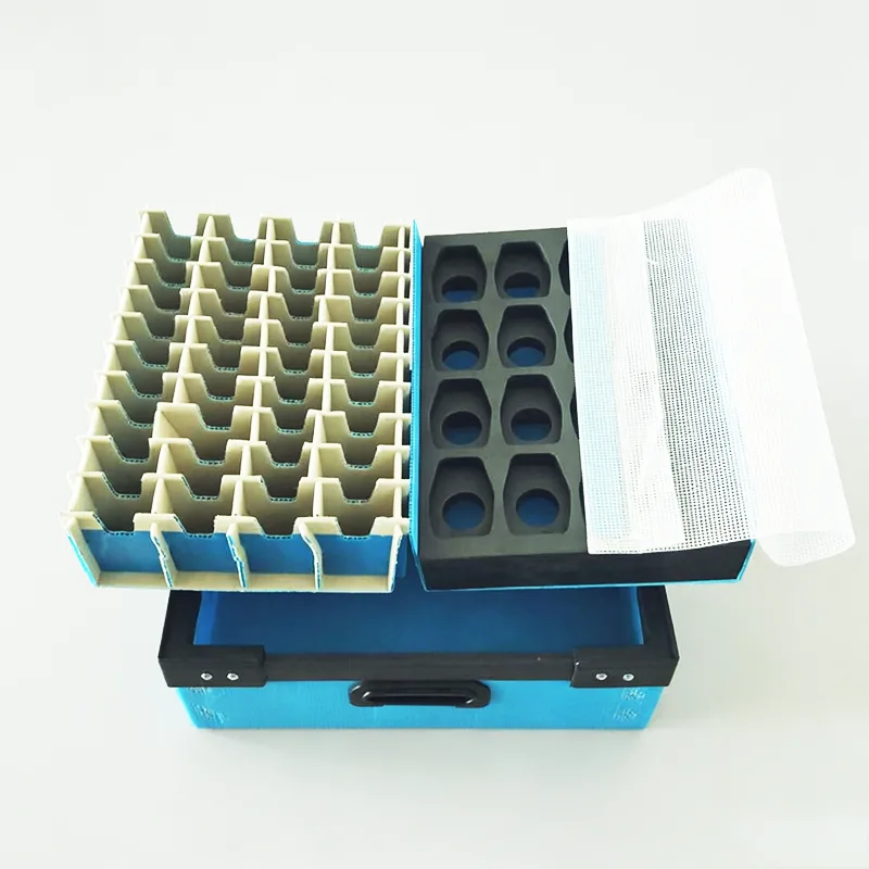 PP Hollow Sheet Precision ການຫຸ້ມຫໍ່ອົງປະກອບ